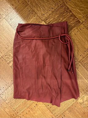 Robert Rodriguez Red Skirt